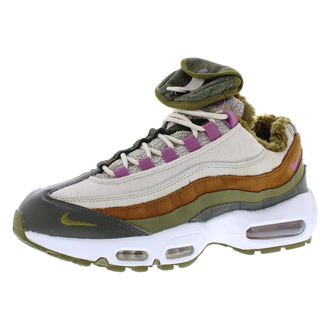 For Unisex for 95/N7 Running Shoes Cargo Khaki/Light Bordeaux Color Model DX5935300 China 100% Authentic