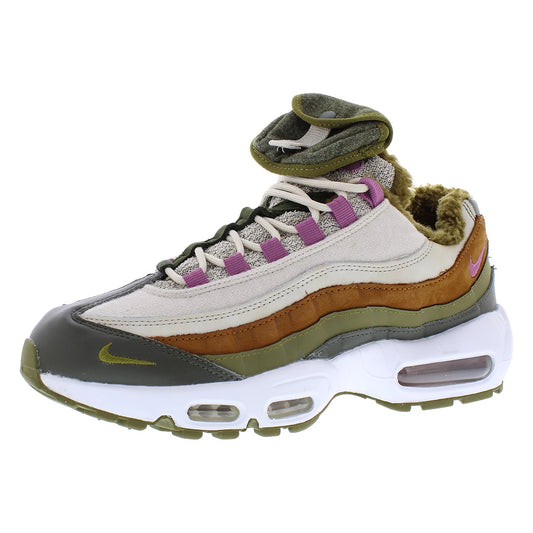 For Unisex for 95/N7 Running Shoes Cargo Khaki/Light Bordeaux Color Model DX5935300 China 100% Authentic