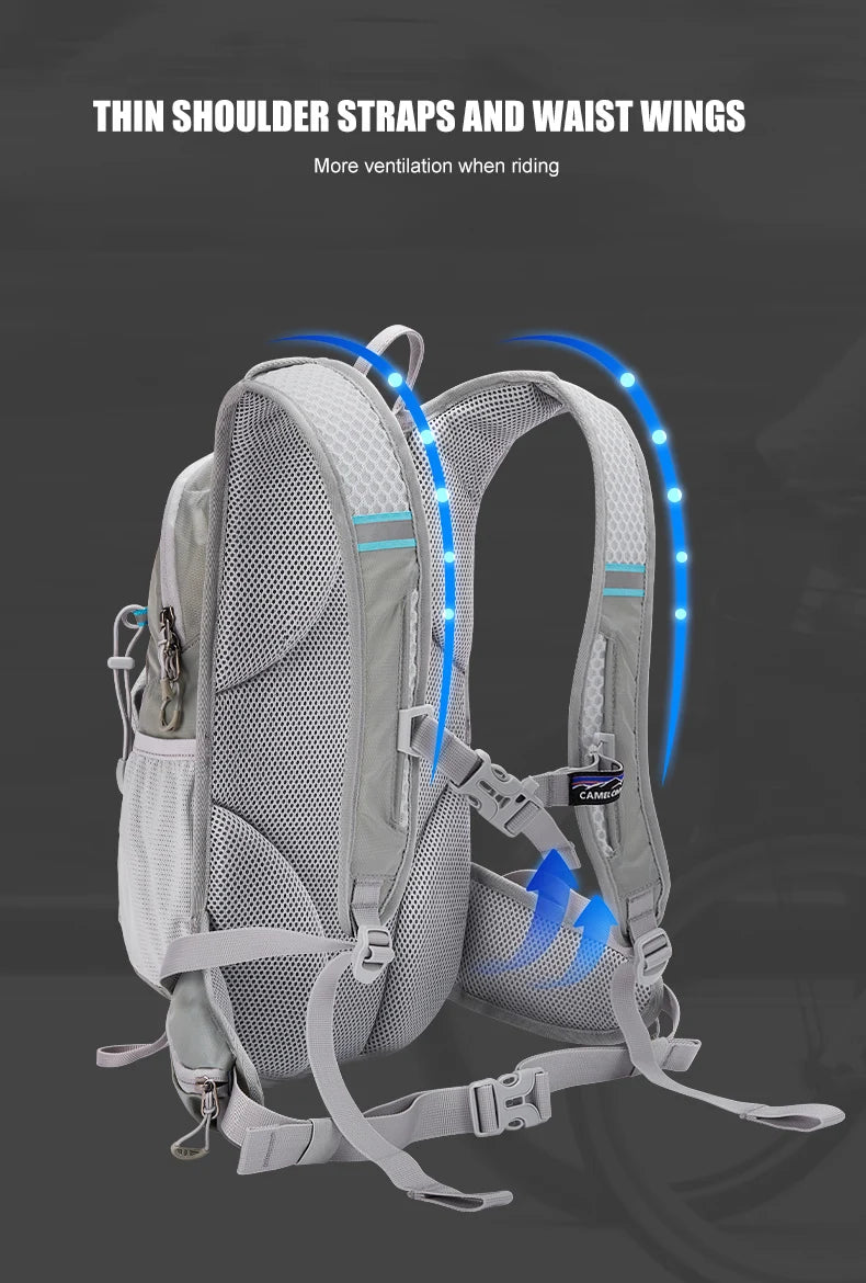 GOLDEN CAMEL12L Man Waterproof Backpacks Ultralight Climbing Bags for Men Backpack for Camping Travel Hiking Cycling Running Bag