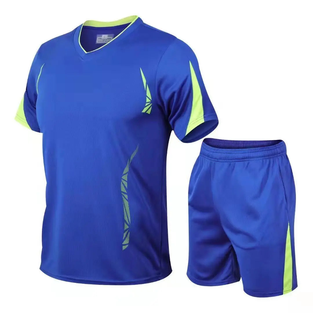 High quality tennis jerseys badminton shirt shorts set Men Table tennis sets ping pong clothes Badminton jogging sports suits