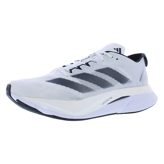 For for Boston 12 Men's Running Shoes Color Footwear White/Core Black/Night Metallic | 100% Authentic Made China Model