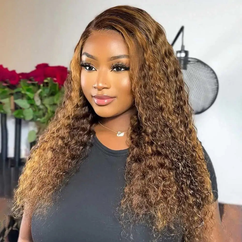 Invisi Strap 360 Full HD Lace Wig 250 Density Glueless Human Hair Wig Chocolate Brown Lace Front Wig Body Wave Frontal Wig