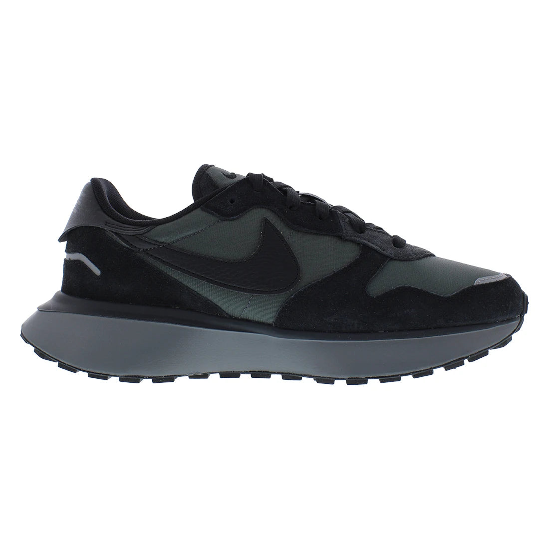 For Unisex Phoenix Waffle Running Shoes in Anthracite/Black/Off Noir Color | 100% Authentic Made in China Model MSS-FJ1409001