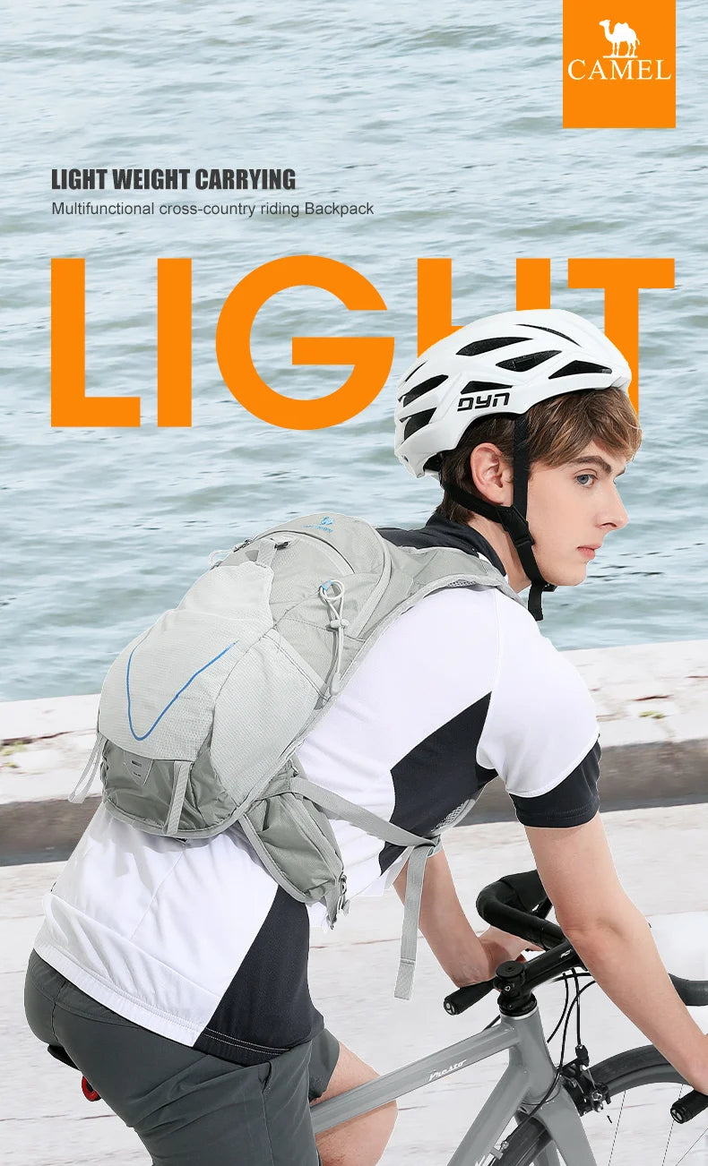 GOLDEN CAMEL12L Man Waterproof Backpacks Ultralight Climbing Bags for Men Backpack for Camping Travel Hiking Cycling Running Bag