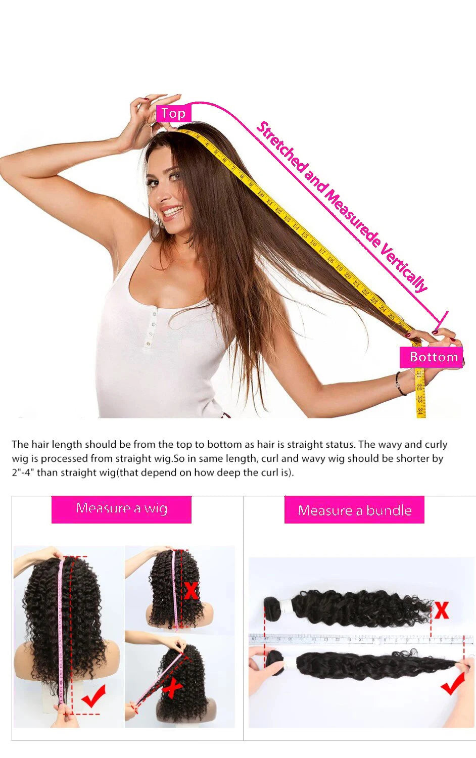 Natural Deep Wave Human Hair Bundles 100% Brazilian Virgin Hair 3 Bundles Curly Hair Extensions Wet and Wavy 3 Bundles Deep Wave