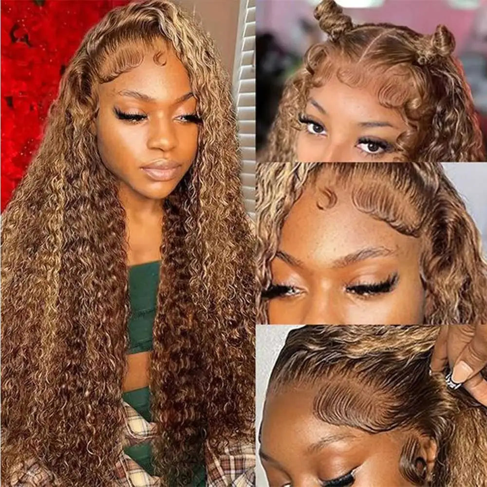 Invisi Strap 360 Full HD Lace Wig 250 Density Glueless Human Hair Wig Chocolate Brown Lace Front Wig Body Wave Frontal Wig