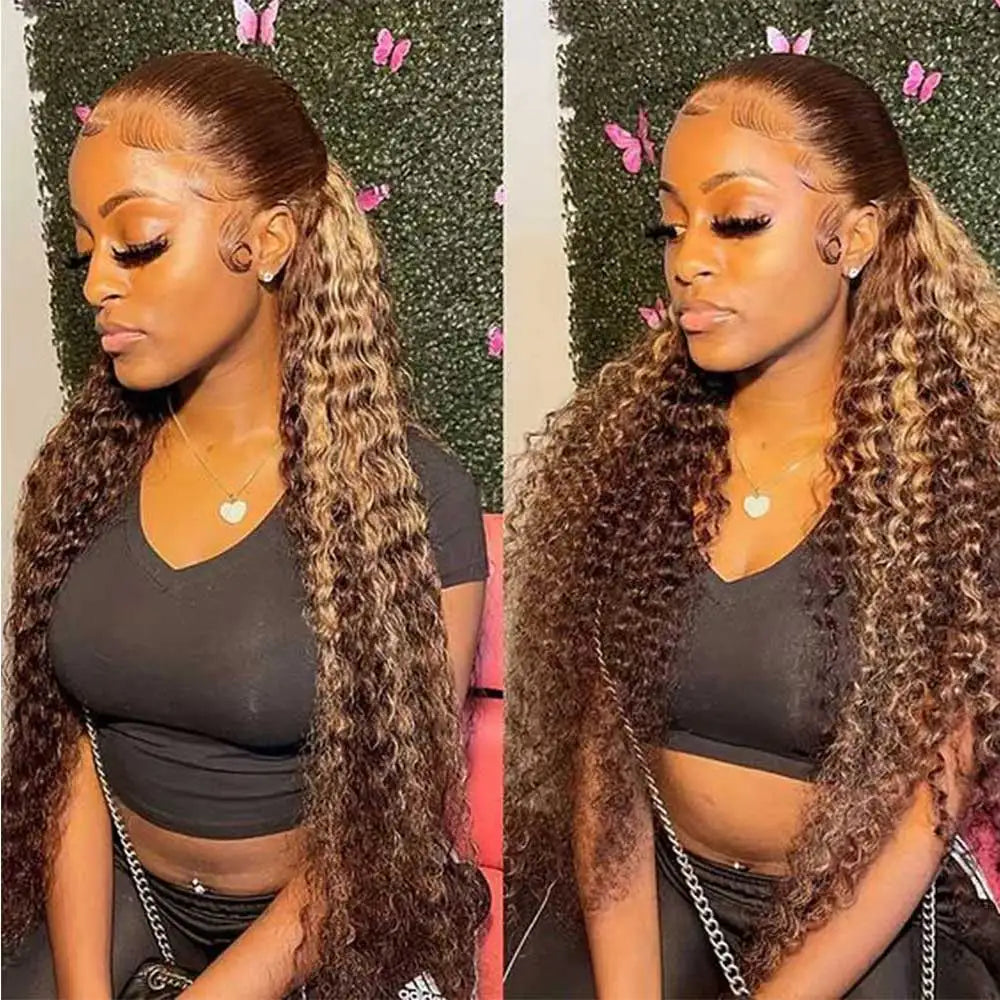 Invisi Strap 360 Full HD Lace Wig 250 Density Glueless Human Hair Wig Chocolate Brown Lace Front Wig Body Wave Frontal Wig