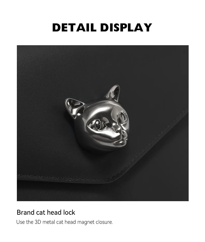 2025 BAFELLI CAT WOMEN'S NEW FASHION HANDBAG LADY STYLISH BUSINESS FEMALE LEATHER LUXURY BRAND CASUAL SHOULDER PURSE