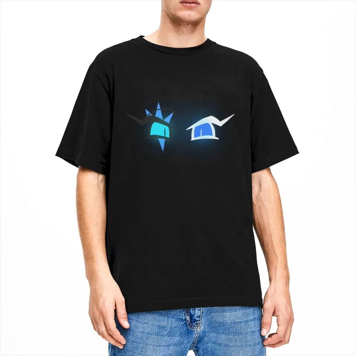 Shadow Milk Cookie Run Kingdom T Shirts Men Women 100% Cotton Leisure T-Shirts O Neck Cartoon Anime Tee Shirt Clothing Printed