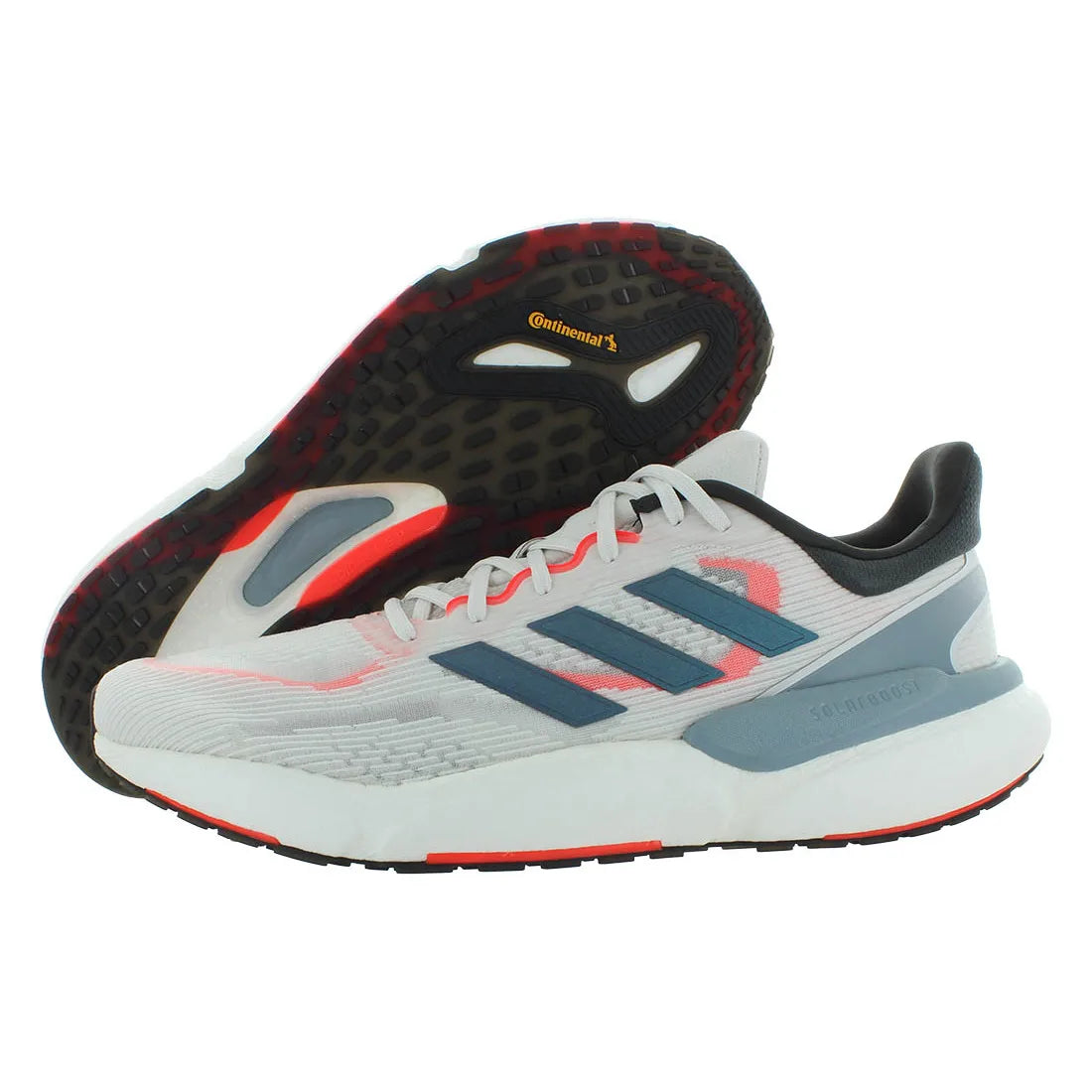 For Solarboost 5 Men's Running Shoes Color Crystal White/Grey/Solar Red Model MSS-GW1962 | 100% Authentic