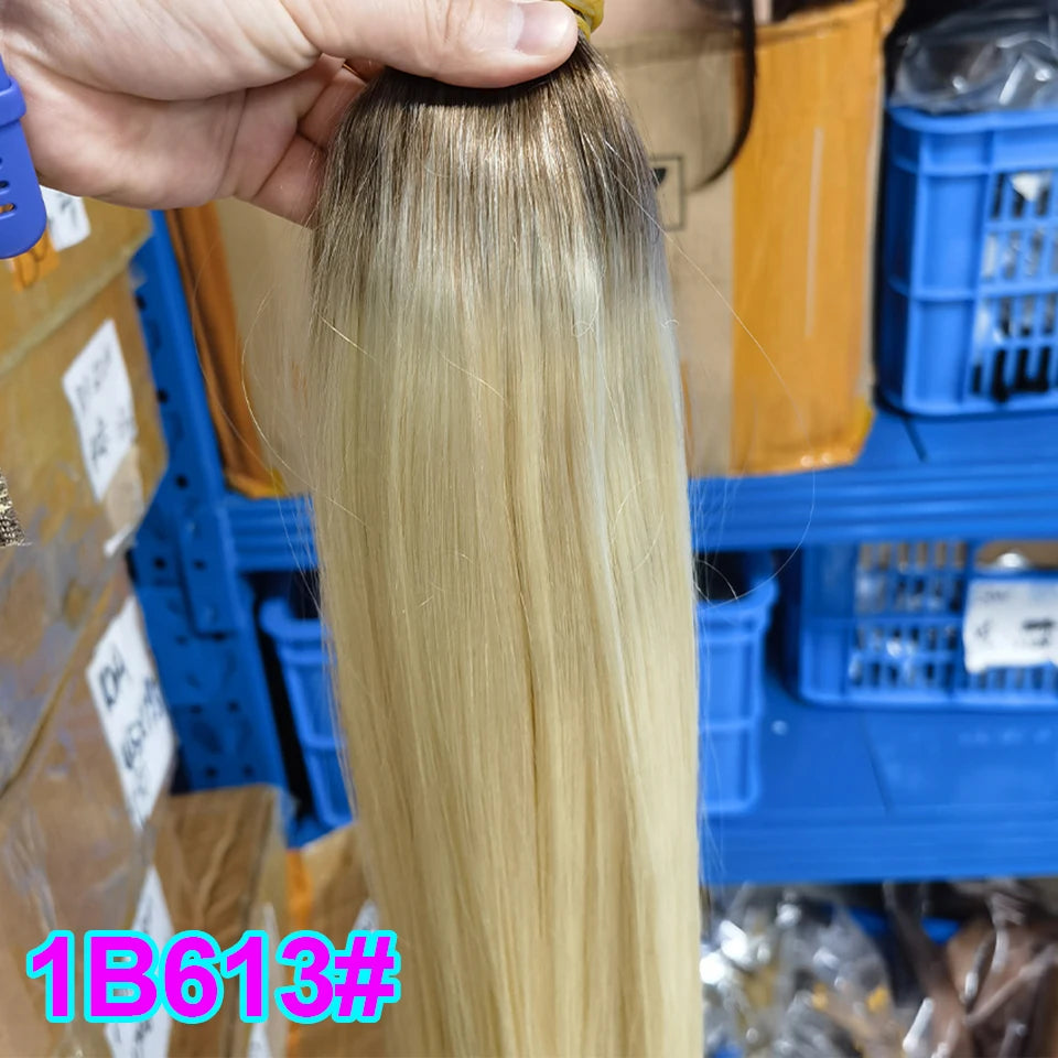 nano rings hair extension real human hair Invisible Mini Silicone Beads Black Brown Blonde Microlink 100% human Hair Extensions
