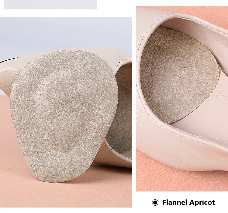 Women's Anti-slip Silicone Gel Half Insoles Forefoot Pain Relief Inserts for High Heels Comfortable Shoe Accessories