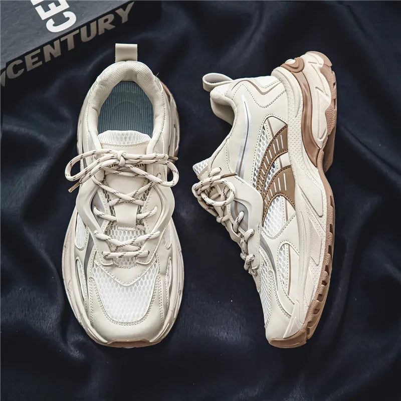 Dropshipping Custom Logo Fashion Running Shoes Men Breathable Lightweight Casual Walking Style Sneakers for Men