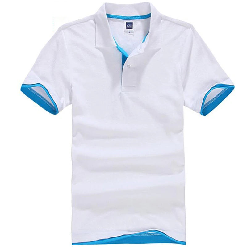 Men's Polo Shirts Summer Thin Cotton Short Sleeve Shirt Camisas Brand Casual Sports Polo Shirt Men Tops Clothing Dropshipping