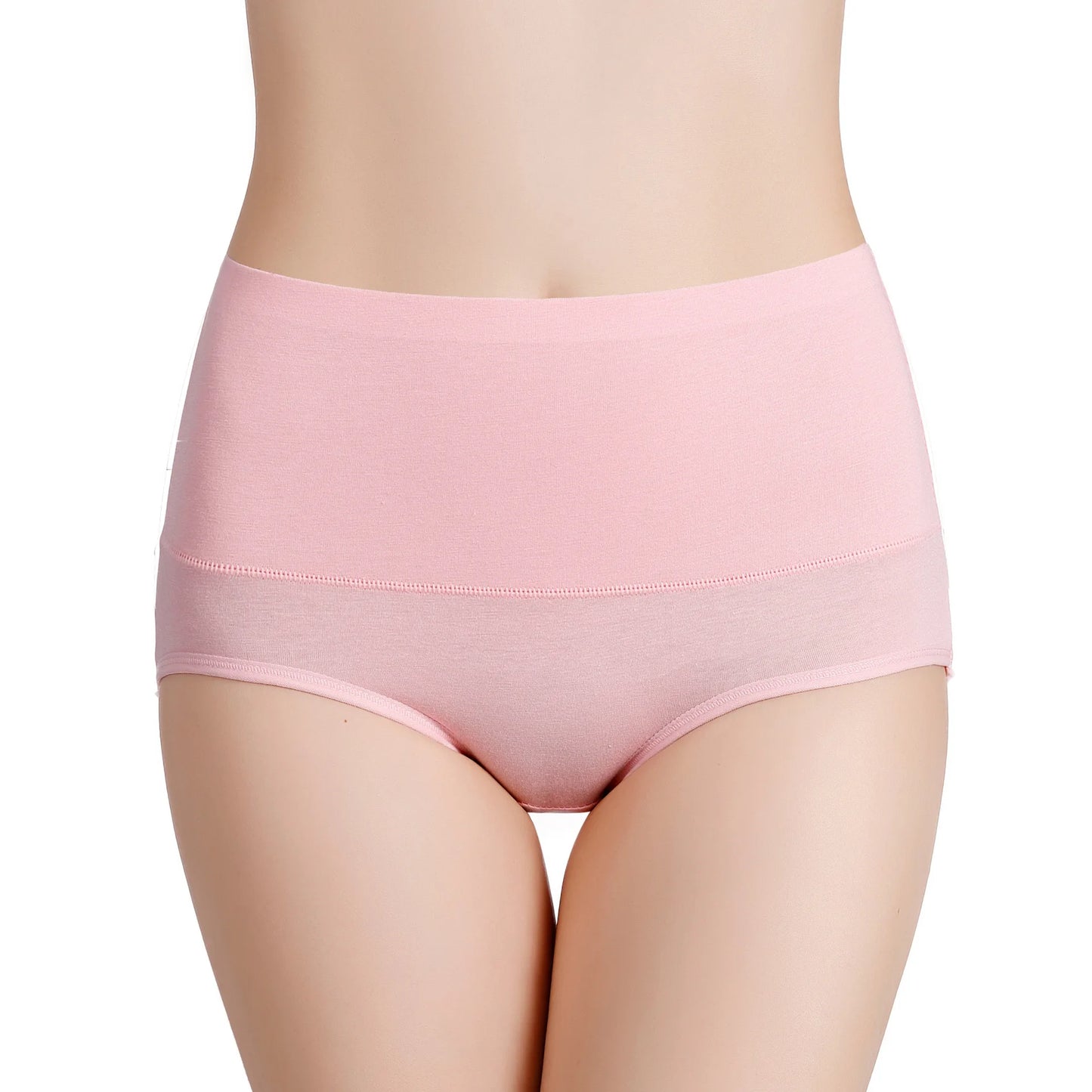 3Pcs Women's Panties Plus Size High Waist Underwear Female Sexy Lingerie Cotton Brief Gril Underpant Breathable Intimates Ladies
