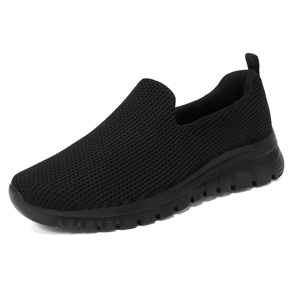 Mesh Breathable Light and Comfortable One Foot Pedal Leisure Sports Running Shoes