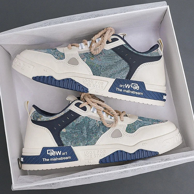 Y Men's Breathable Hot-selling Thick Sole Casual Platform Non-slip Sports Trendy Walking Style Running Shoes Sneakers for Men