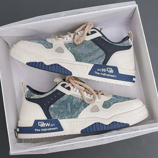 Y Men's Breathable Hot-selling Thick Sole Casual Platform Non-slip Sports Trendy Walking Style Running Shoes Sneakers for Men