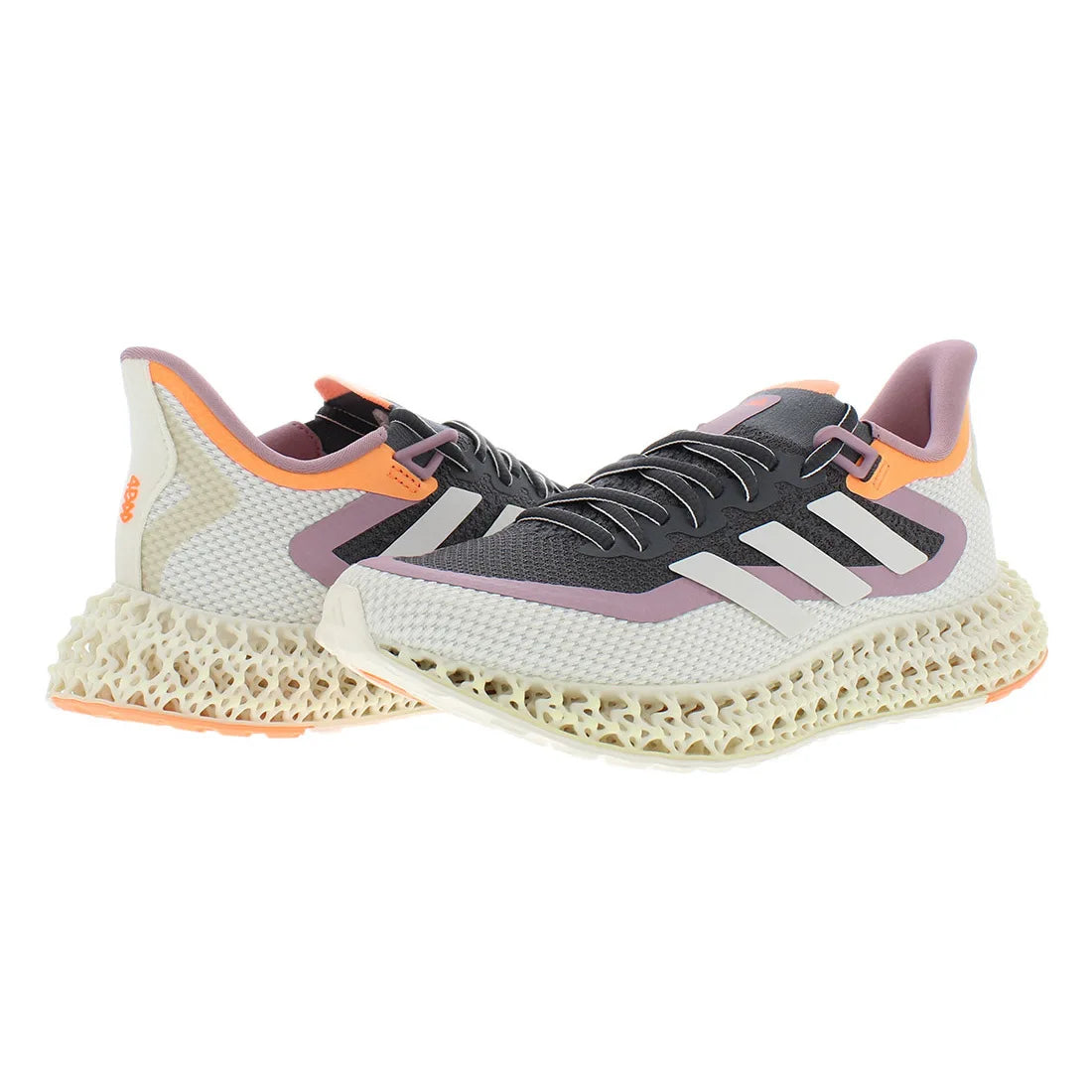 For 4DFWD 2 Women's Running Shoes Grey Five/Zero Metallic/Beam Orange Color-100% Authentic Made in Vietnam