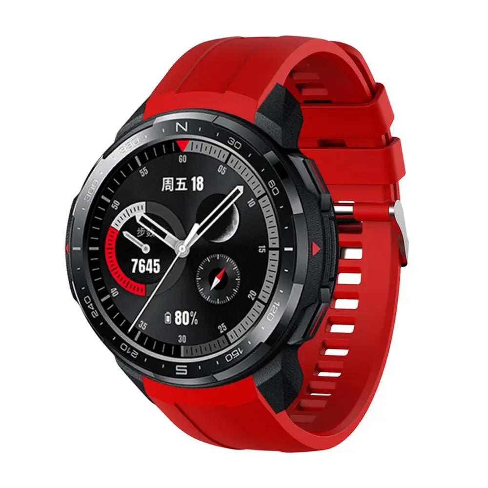 Strap For Huawei Honor GS Pro Silicone Fashion Sport Replacement Watch Wrist Band For Honor GS Pro Strap Adjustable Watchbands