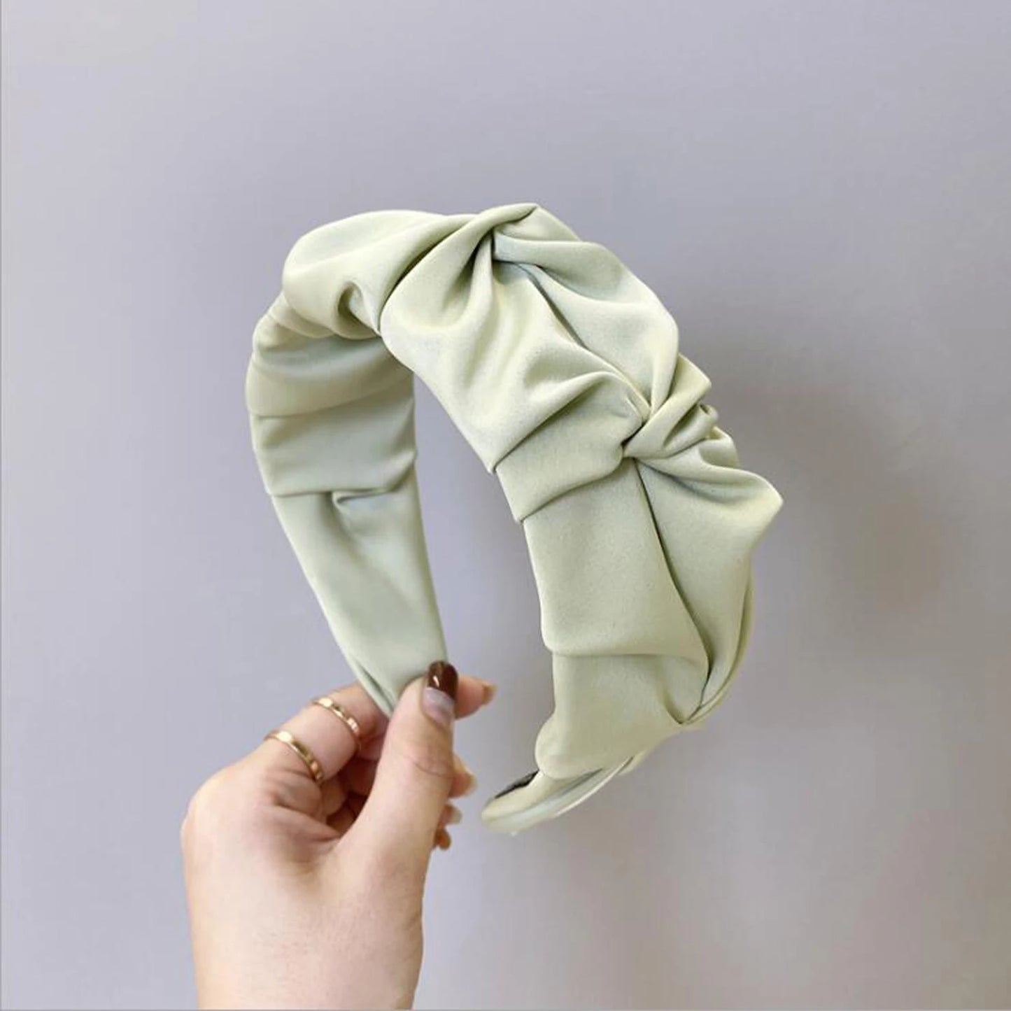 New Fashion Women Hair Accessories Wide Side Flower Hairband Casual Soft Hair Hoop Top Quality Headband Wholesale BAZAARHUBO