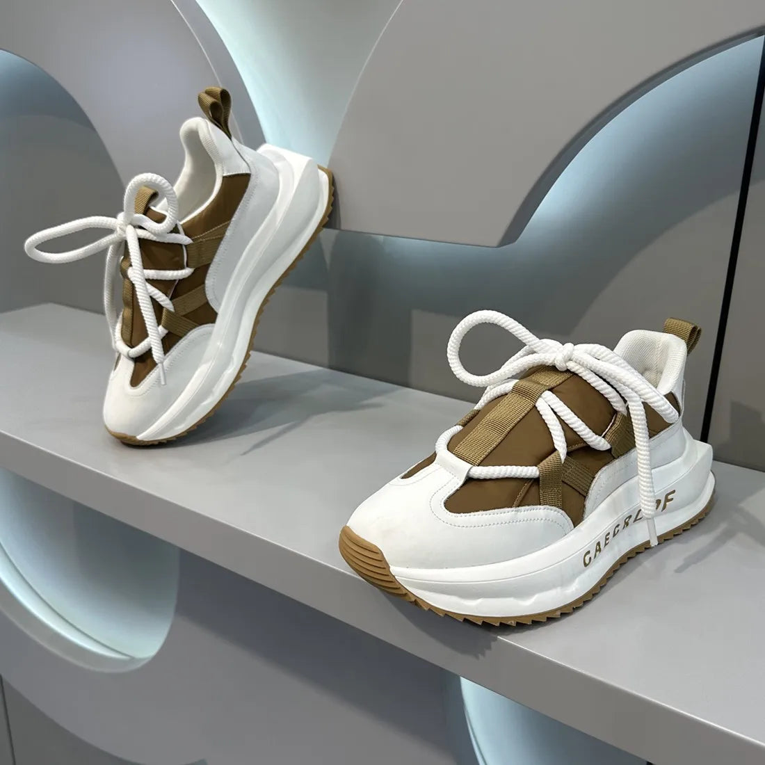 New Breathable Little White Shoes Versatile Sports and Casual Flat Shoes Men's Running Shoes