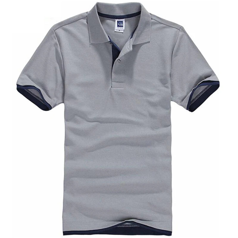 Men's Polo Shirts Summer Thin Cotton Short Sleeve Shirt Camisas Brand Casual Sports Polo Shirt Men Tops Clothing Dropshipping
