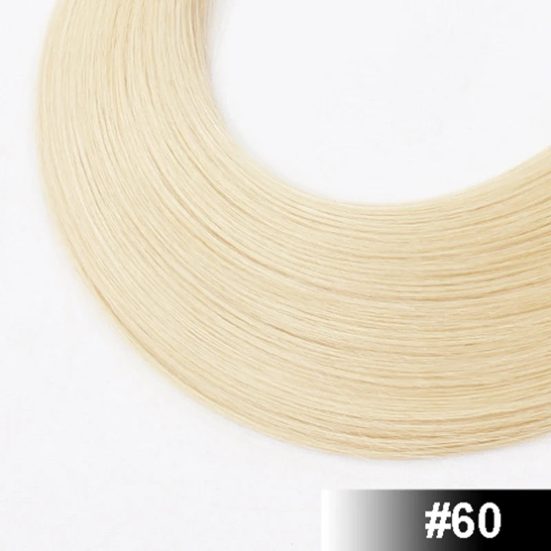 Remy Hair 1g/s 12-28 inch Real Remy Flat Tip Human Hair Extension Silky Straight Dark Brown Pre Bonded Keratin Fusion Hair