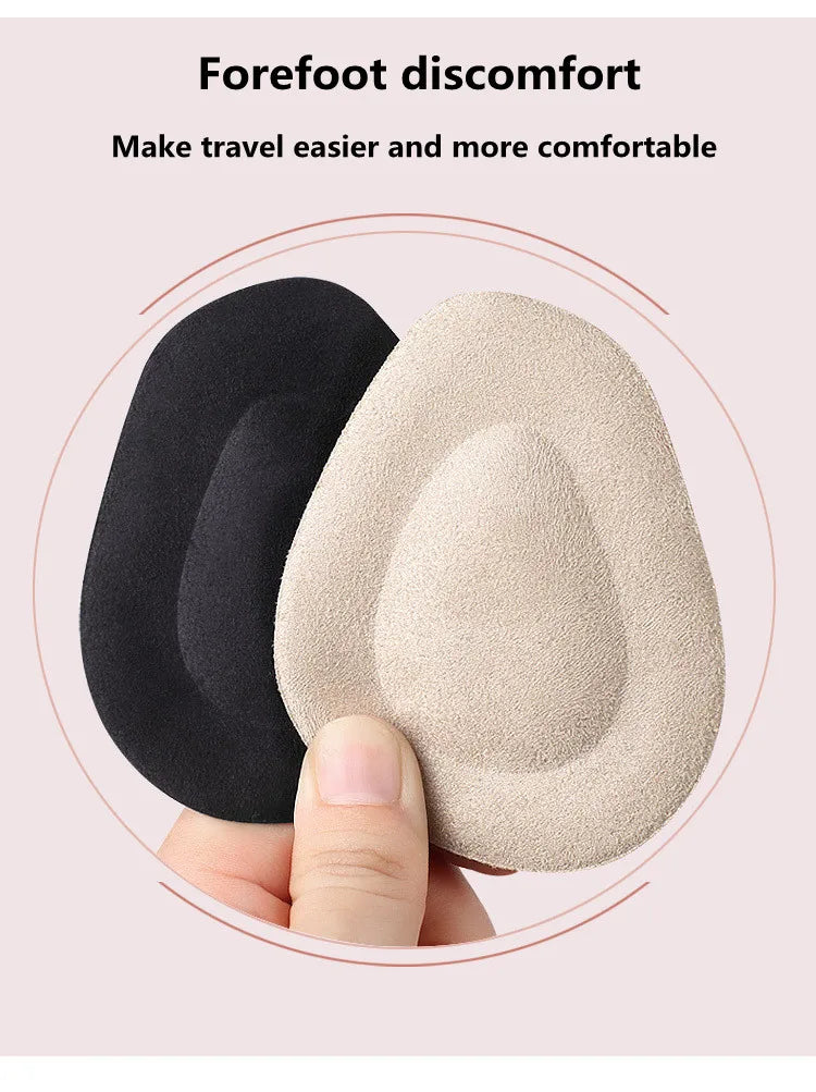 Women's Anti-slip Silicone Gel Half Insoles Forefoot Pain Relief Inserts for High Heels Comfortable Shoe Accessories