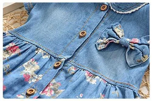 New Summer Baby Girls Clothes Children Cute Fashion Short Sleeved Dress Toddler Casual Costume Infant Outfits Kids Sportswear