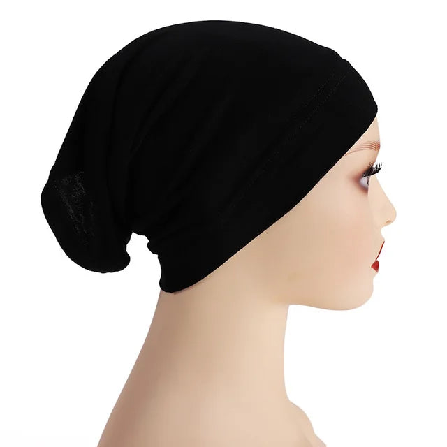2022 New Print African Headtie Turban Cap Soft Stretch Twisted Pleated Beanie Head Wrap for Women Chemo Bonnet