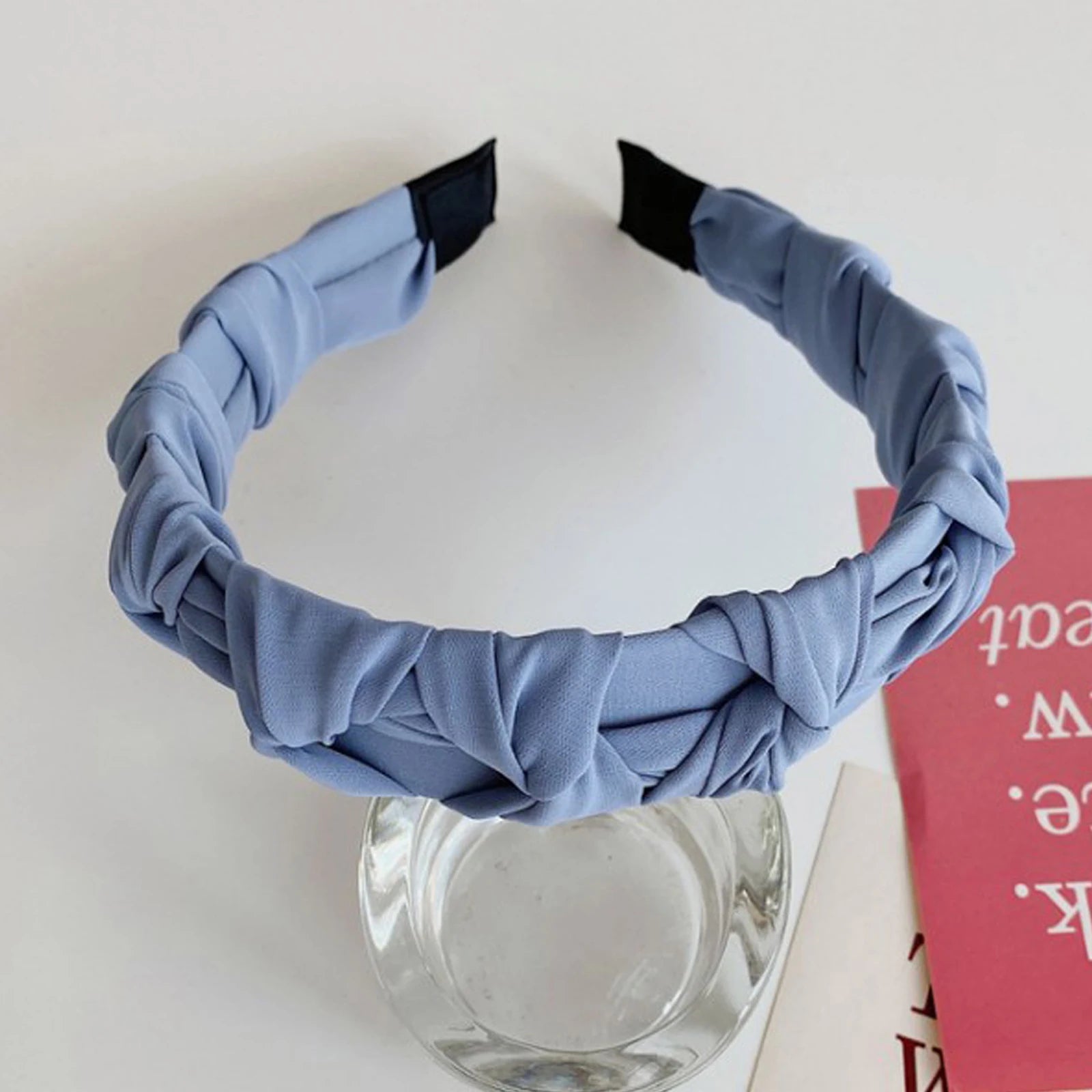 New Fashion Women Hair Accessories Wide Side Flower Hairband Casual Soft Hair Hoop Top Quality Headband Wholesale BAZAARHUBO