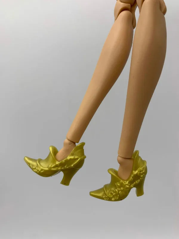 Miniature Doll Shoes | High Heels & Flat Shoe Accessories for 1/6 Scale BB Dolls