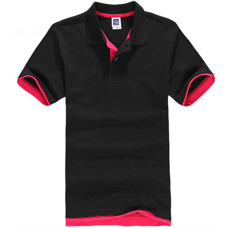Men's Polo Shirts Summer Thin Cotton Short Sleeve Shirt Camisas Brand Casual Sports Polo Shirt Men Tops Clothing Dropshipping