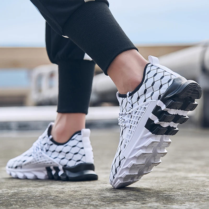 Big Size Men Shoes Light Breathable White Sneakers Men Casual Shoes Spring 2022 New Fashion Comfortable Walking Shoes For Men
