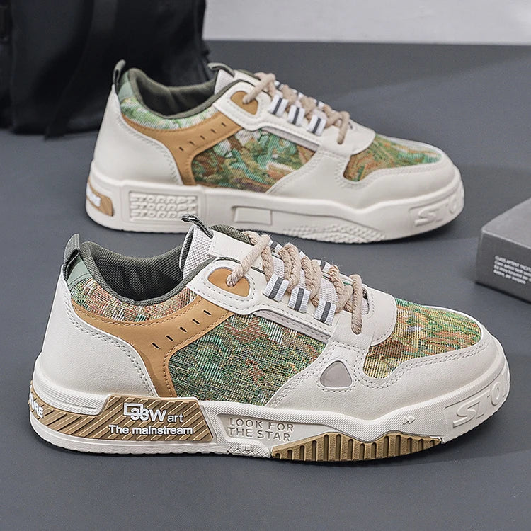 Y Men's Breathable Hot-selling Thick Sole Casual Platform Non-slip Sports Trendy Walking Style Running Shoes Sneakers for Men
