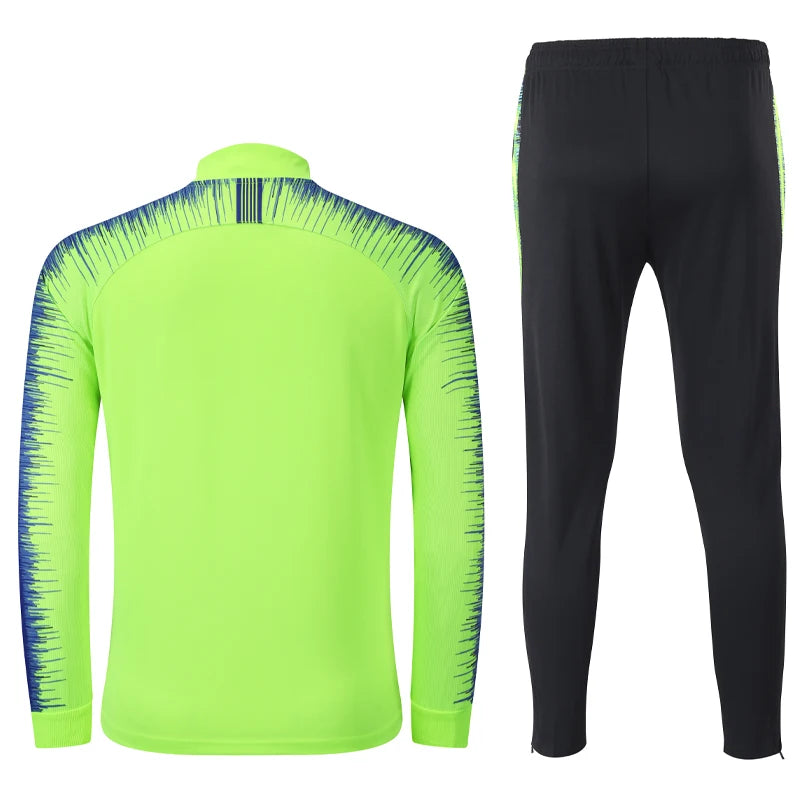 Men's Sports Set Running Gym Autumn Long Jerseys Pants Print Quick Dry Jogging Sportswear Basketball Uniform Training Tracksuit