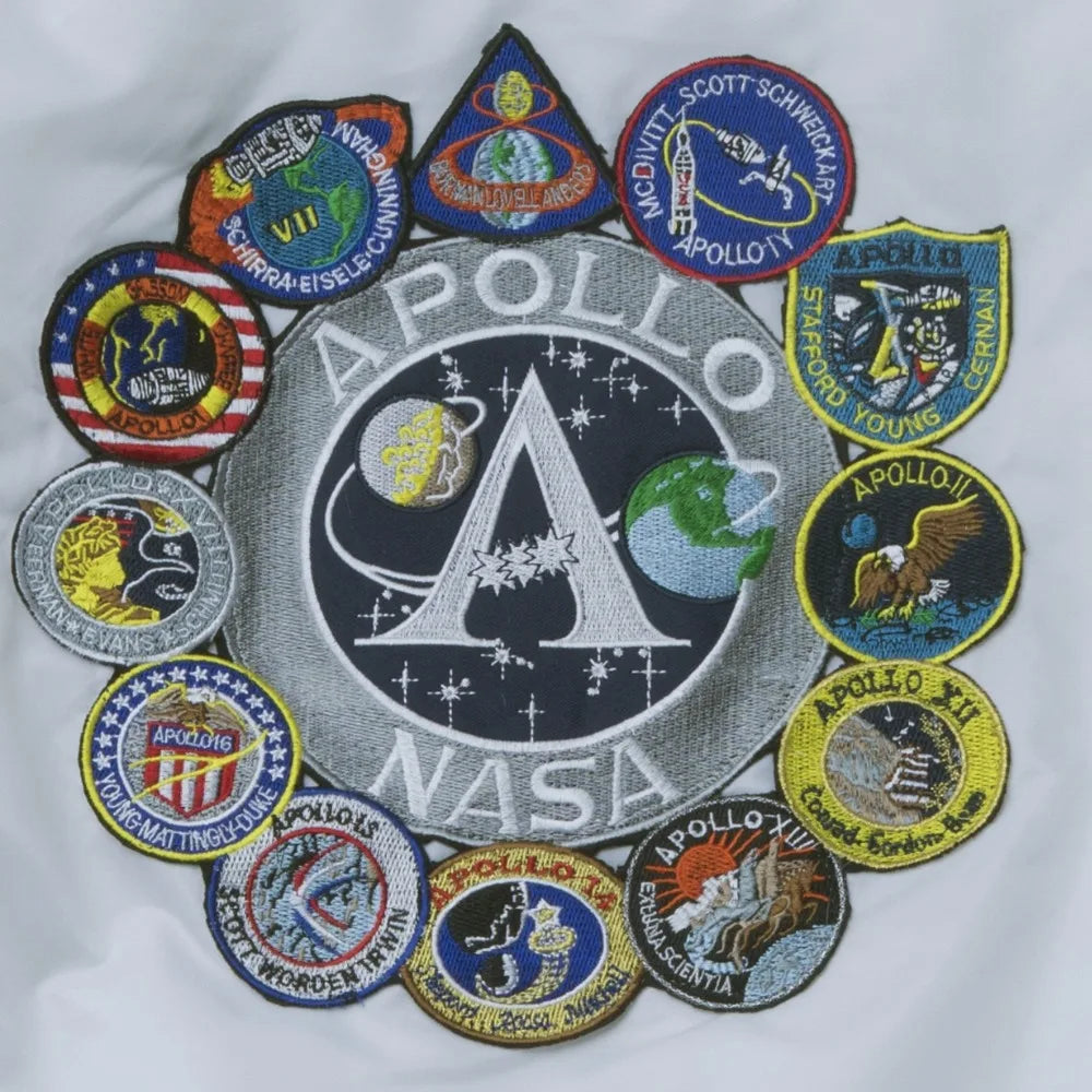 Winter bomber flight jacket vintage MA-1 APOLLO men coat streetwear warm varsity hip hop baseball letterman pilot us air force