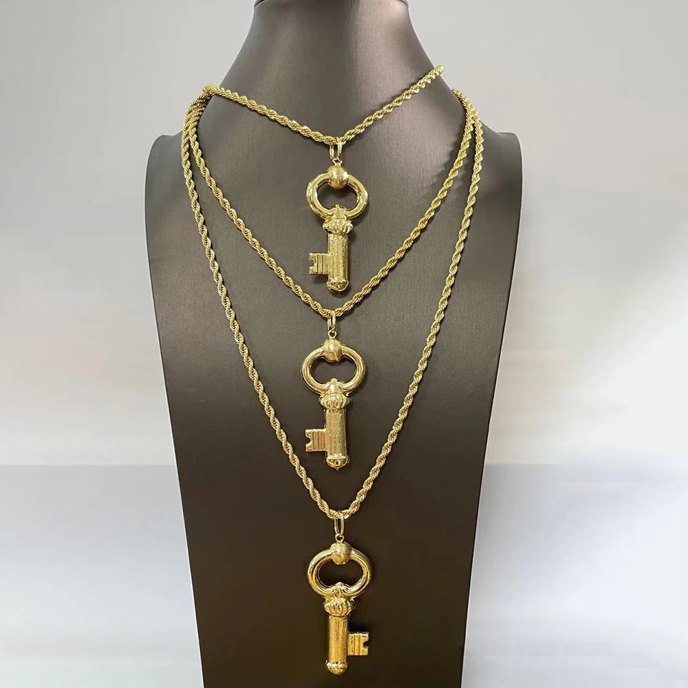 African Gold Color Jewelry Sets For Women Wedding Bridal Women Necklace African Costume Jewelry Set For Women Party Gift
