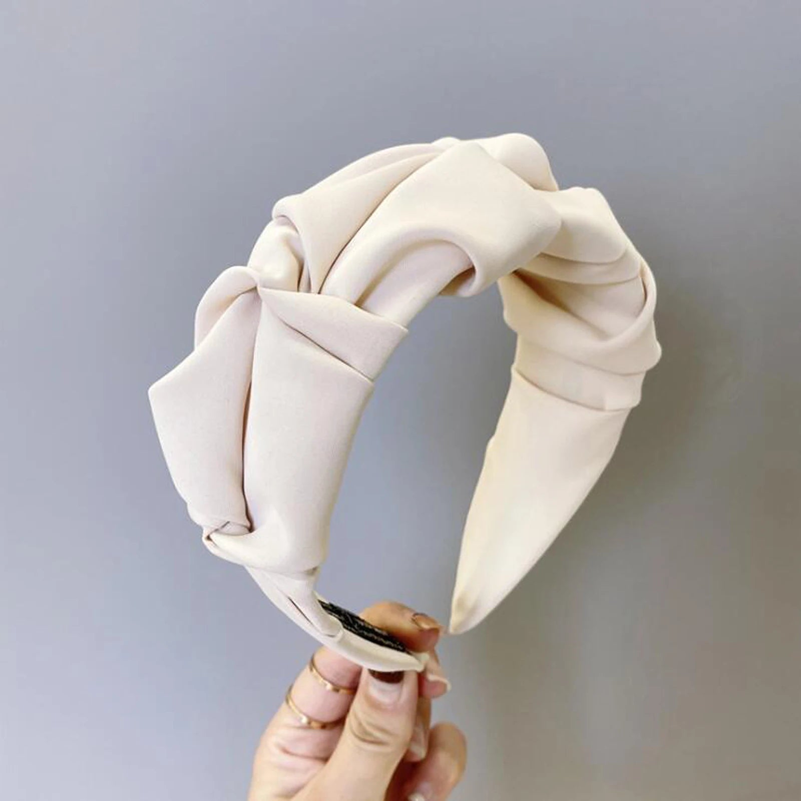 New Fashion Women Hair Accessories Wide Side Flower Hairband Casual Soft Hair Hoop Top Quality Headband Wholesale BAZAARHUBO