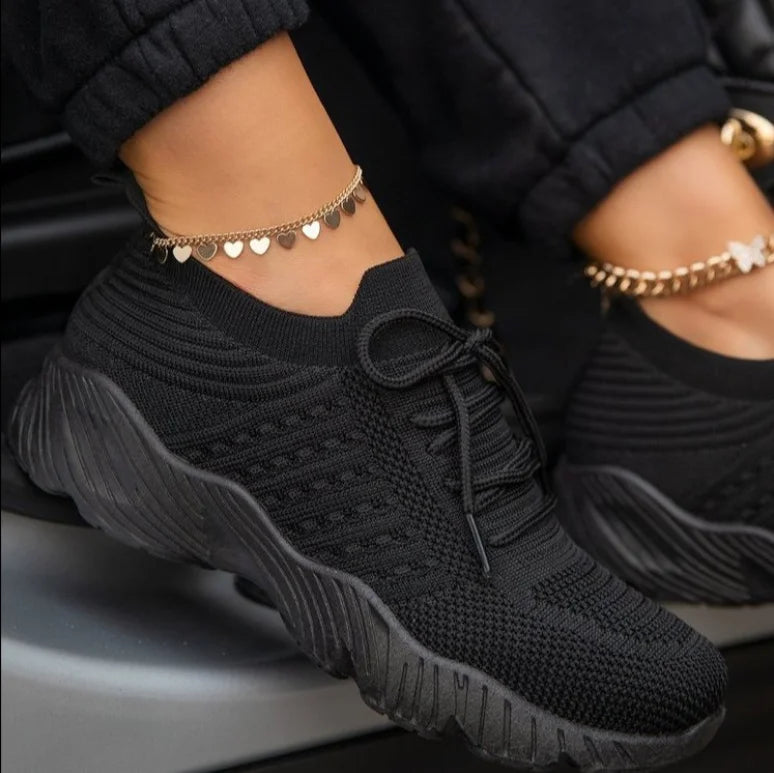 Ins Korean Trendy Little Daisy Sport Shoes Girls Breathable Running Shoes for Women Chunky Sneakers