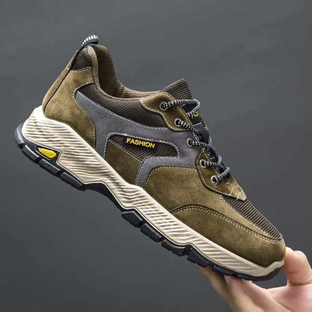 Size39-47 New Breathable Mesh Casual Sports Shoes for Men's Oversized Running Shoes