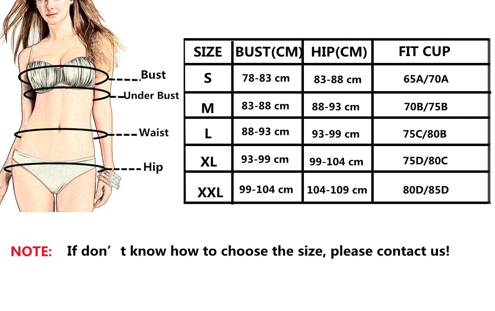 Adjustable Bathing Suits for Women, Push Up Bikini, Mid Waist Swimsuits, Side Tie Swimwear, Full Coverage, Swim Beach Wear