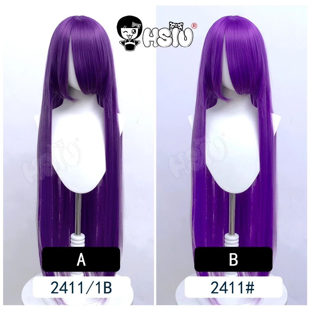 Anime New style Cosplay Long Wig「HSIU」Party Anime wigs 44 color 100cm Colourful  wig Fiber synthetic wig+Free wig cap
