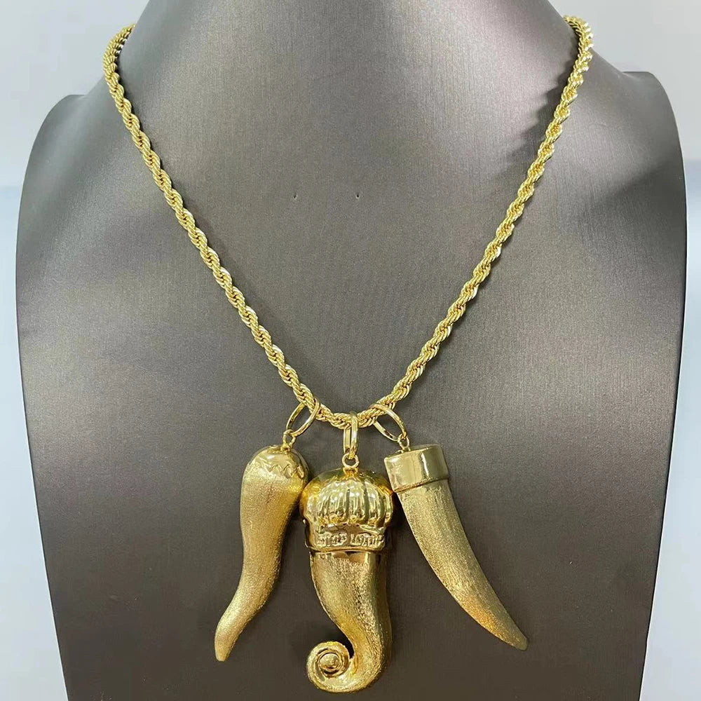 African Gold Color Jewelry Sets For Women Wedding Bridal Women Necklace African Costume Jewelry Set For Women Party Gift