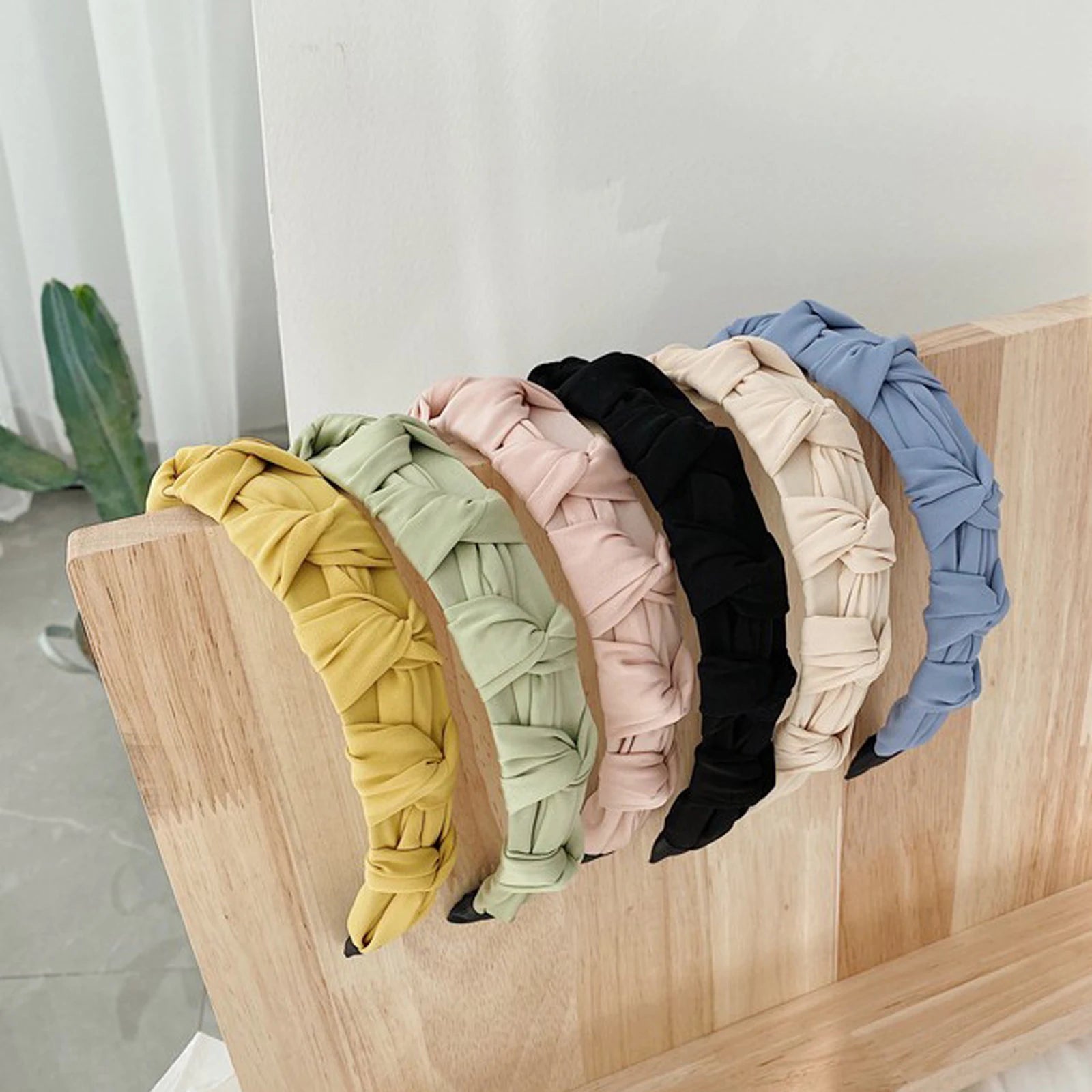 New Fashion Women Hair Accessories Wide Side Flower Hairband Casual Soft Hair Hoop Top Quality Headband Wholesale BAZAARHUBO