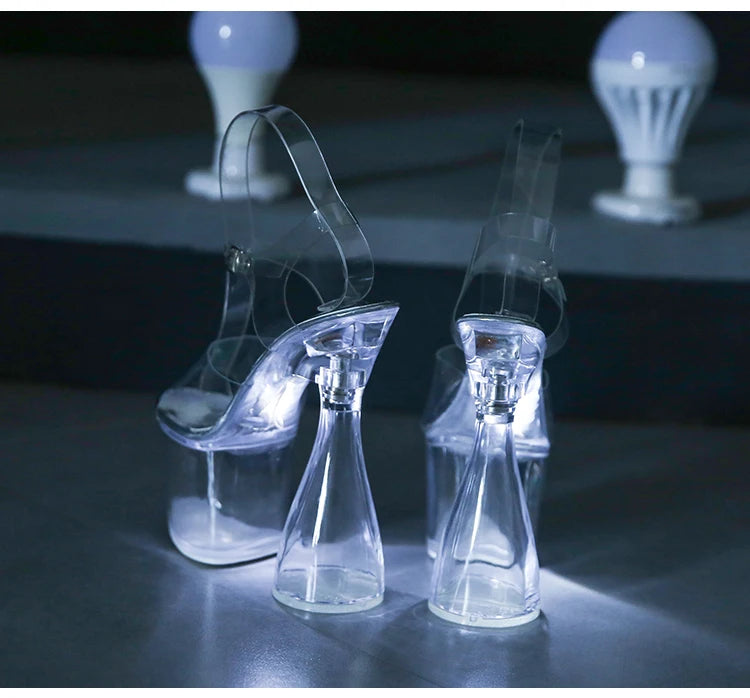Women High Heels Summer 17.5CM Transparent Ladies Silver Party PVC Sandals Sexy Female Open Toe High Platform Nightclub Shoes