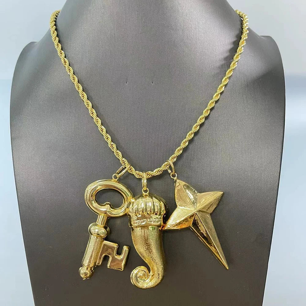 African Gold Color Jewelry Sets For Women Wedding Bridal Women Necklace African Costume Jewelry Set For Women Party Gift