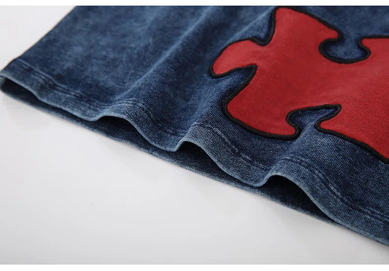 Baby boy summer fashion clothes set toddler kids shorts sets cotton denim outfit sets short sleeve t-shirt top pants casual wear