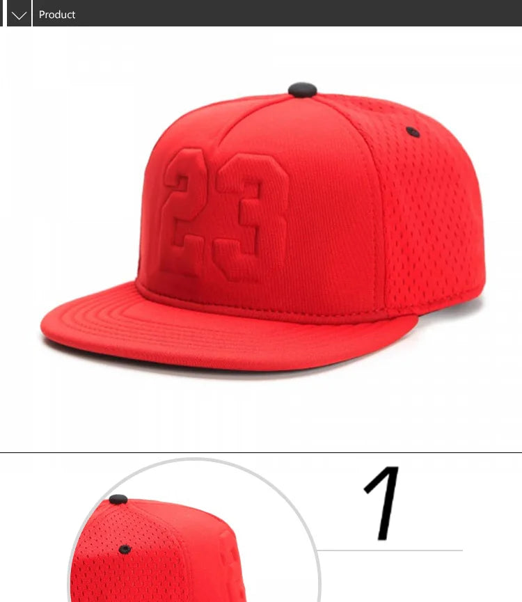 PANGKB Brand LEGEND CAP black 23 summer breathable quick drying snapback hat adult sports hip hop outdoor sun baseball cap BAZAARHUBO